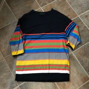 Multicolor Tunic dress sz M